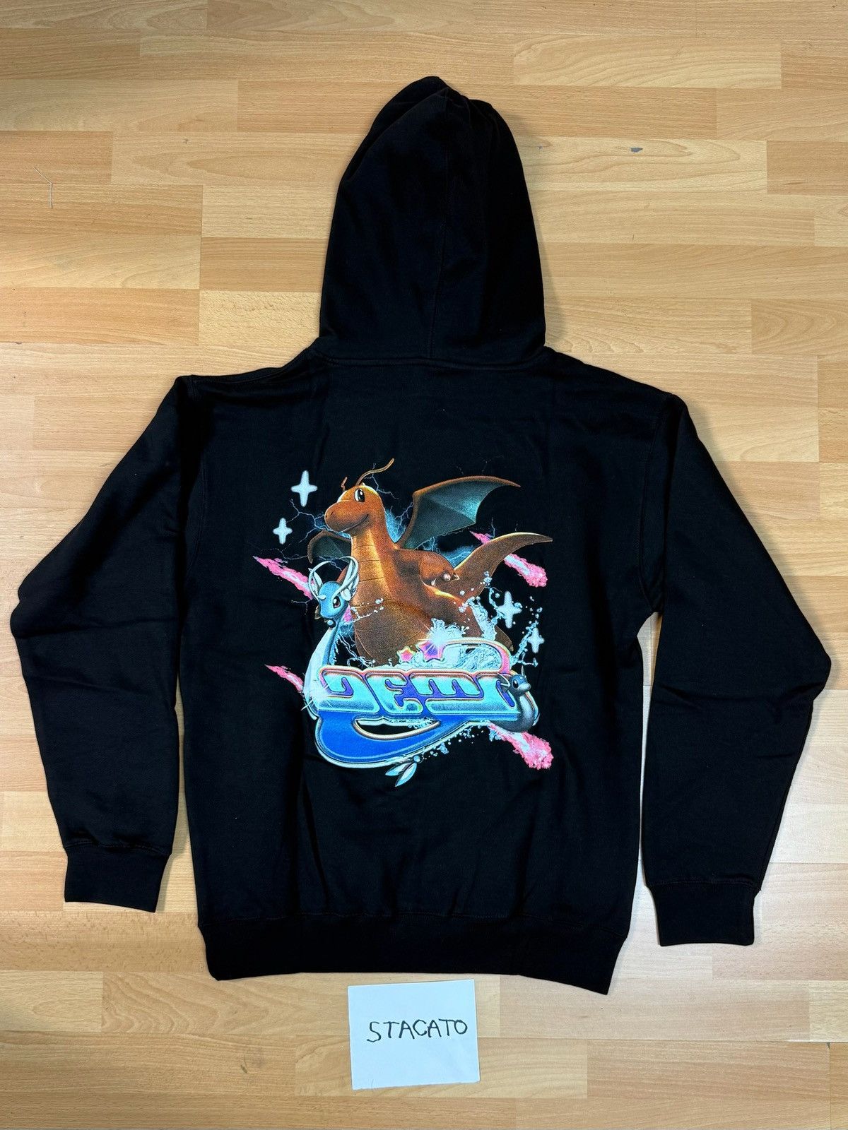 Pokemon × Vintage Demo World Hoodie Black Medium Size US M / EU 48-50 / 2 - 1 Thumbnail