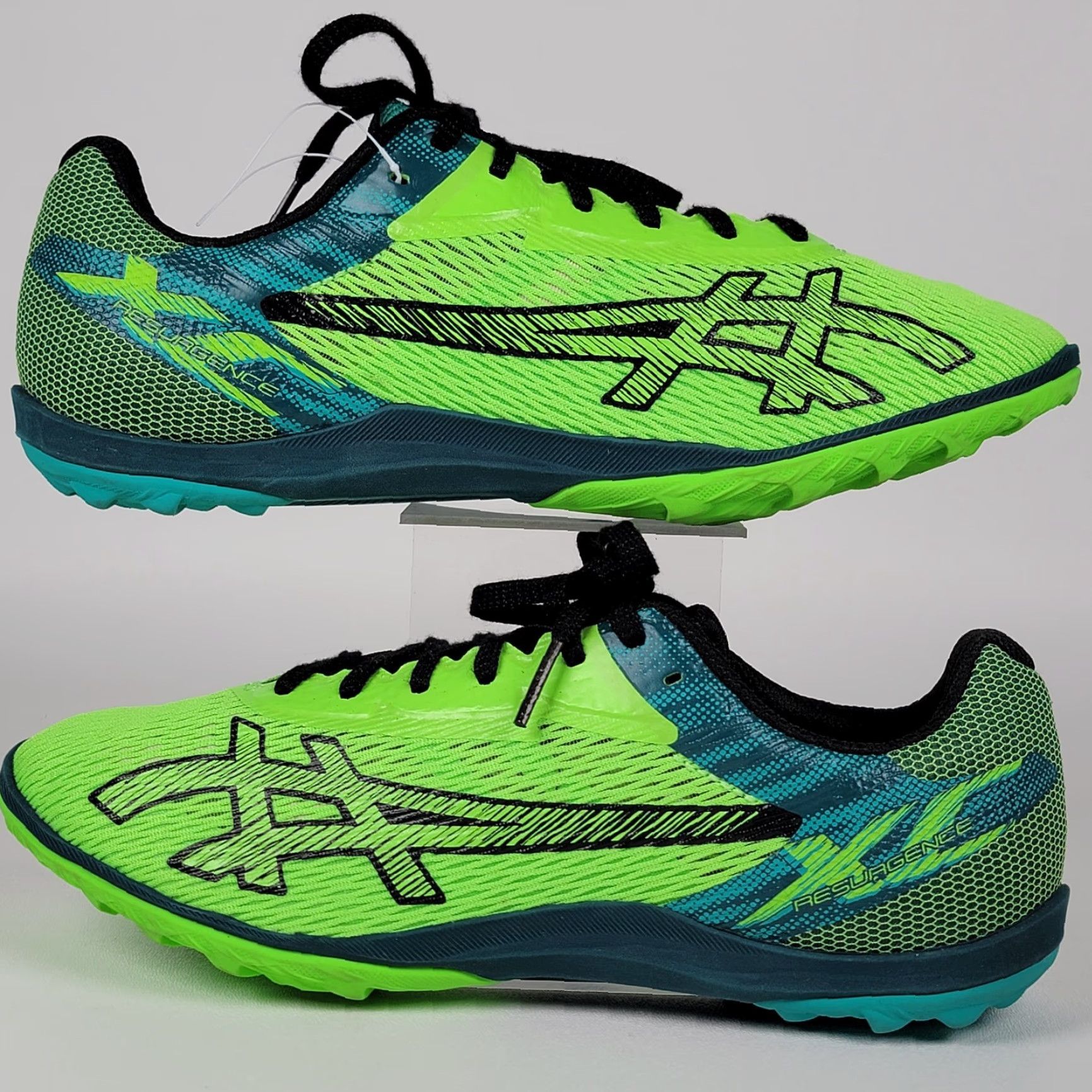 Asics ASICS Resurgence XC Track & Field Spikes 5US Men Green Gecko Size US 5 / EU 37 - 5 Thumbnail