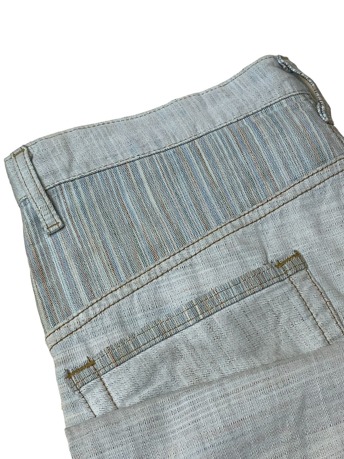 Edwin SICK 90s VINTAGE EDWIN GRAND BLUE SELVAGE 13oz DENIM Size US 33 - 9 Thumbnail