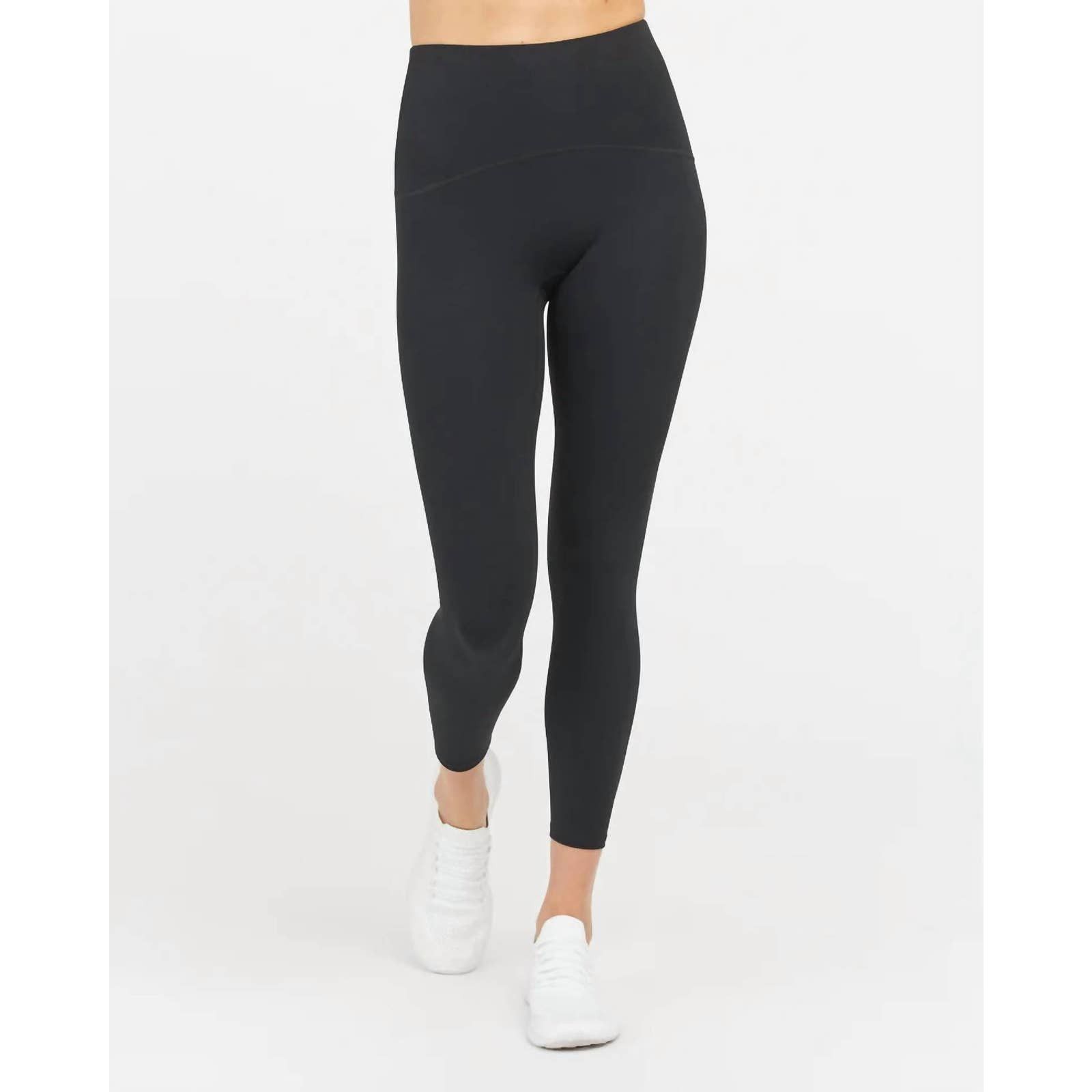 Spanx Leggings Solace Wax Denim Pantaloni Pull On Taglia L/G