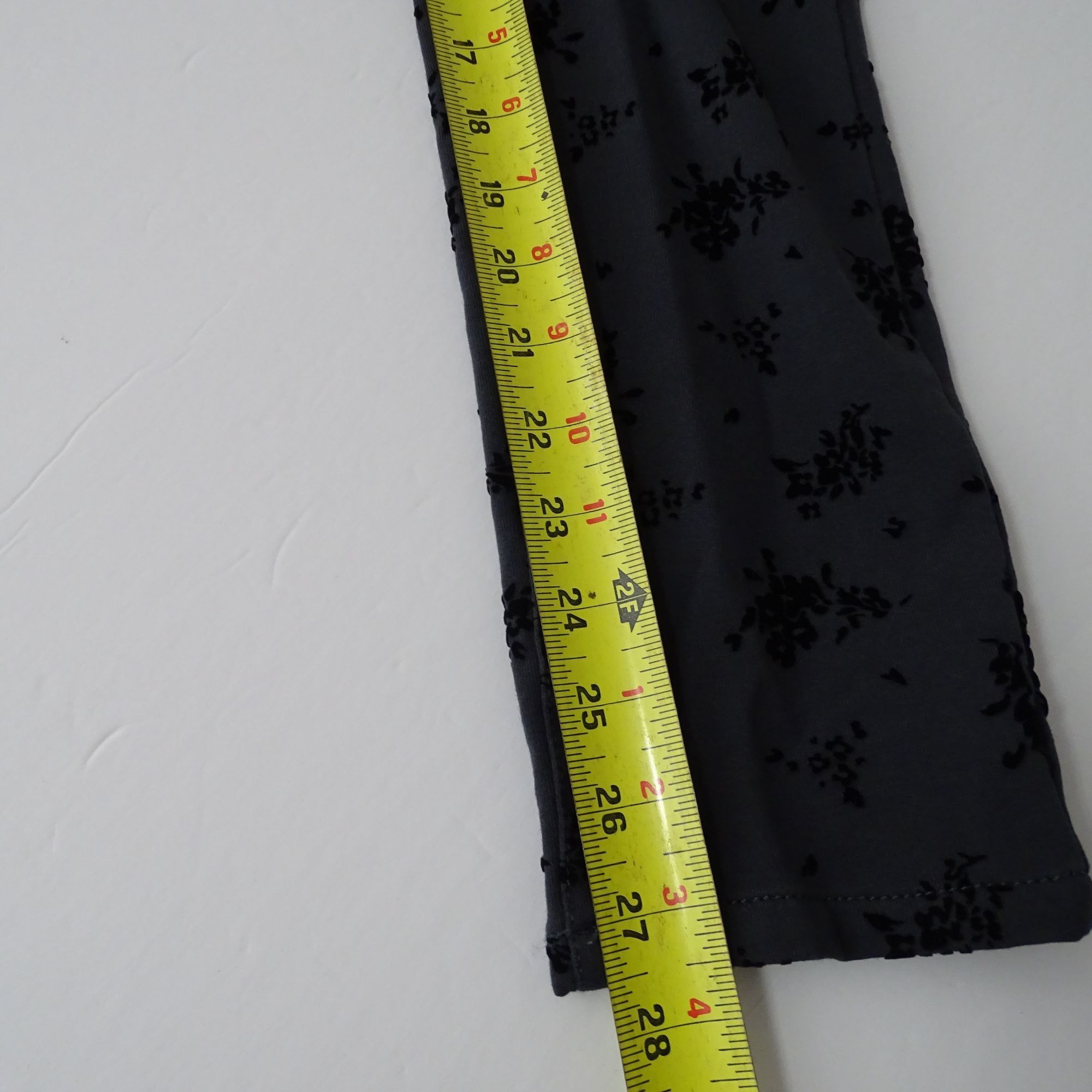 Lauren Conrad Lauren Conrad Floral Print Leggings Skinny Pants Size 4 Size 27" / US 4 / IT 40 - 9 Thumbnail