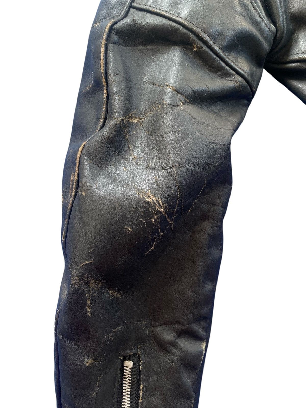 Schott Schott Perfecto Double Collar Punk Rocker Biker Jacket Size US S / EU 44-46 / 1 - 10 Thumbnail