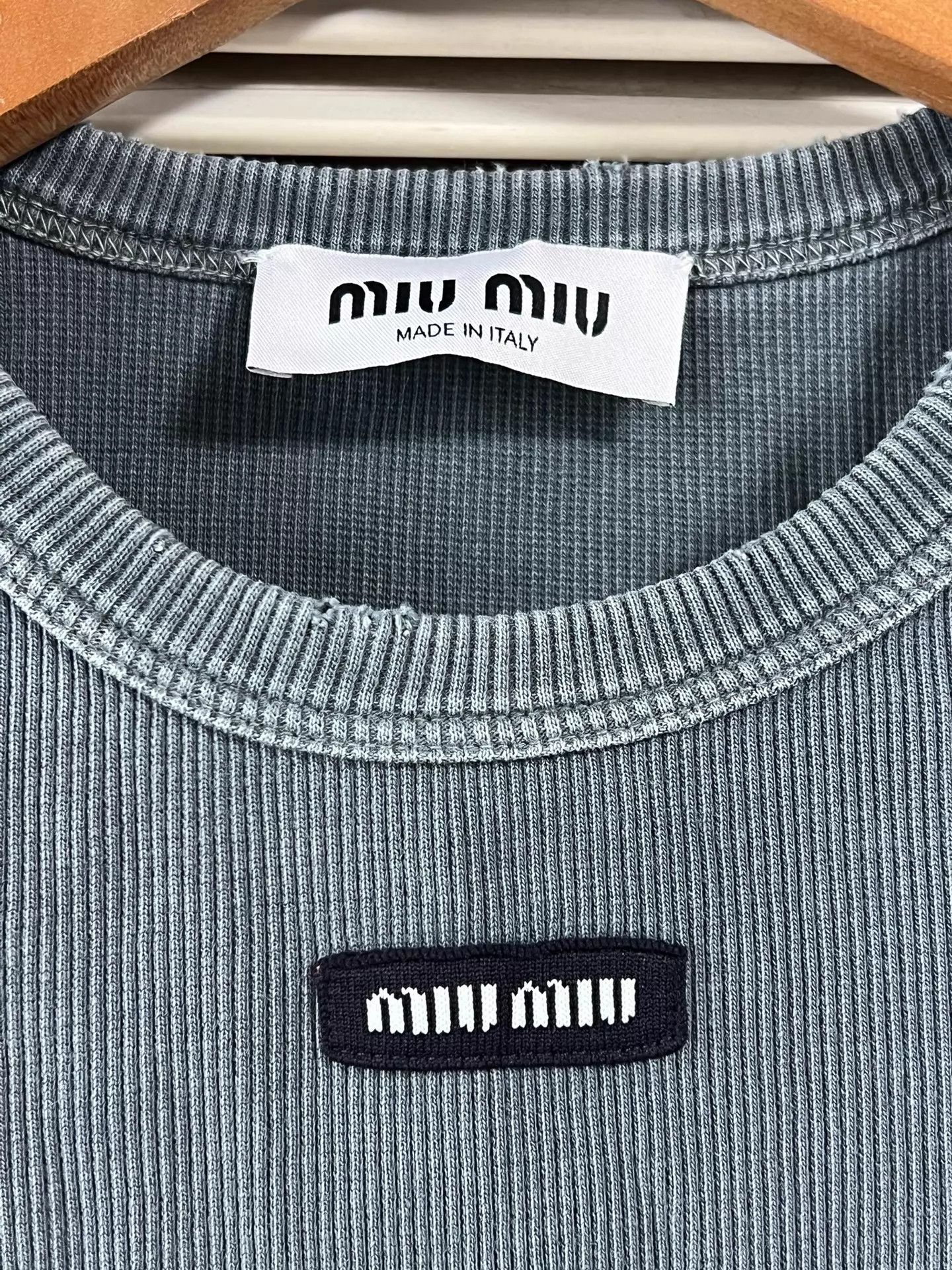Miu Miu MIU MIU Women's Sleeveless Slim Fit Stretchy XS Dress Size XS / US 0-2 / IT 36-38 - 4 Thumbnail