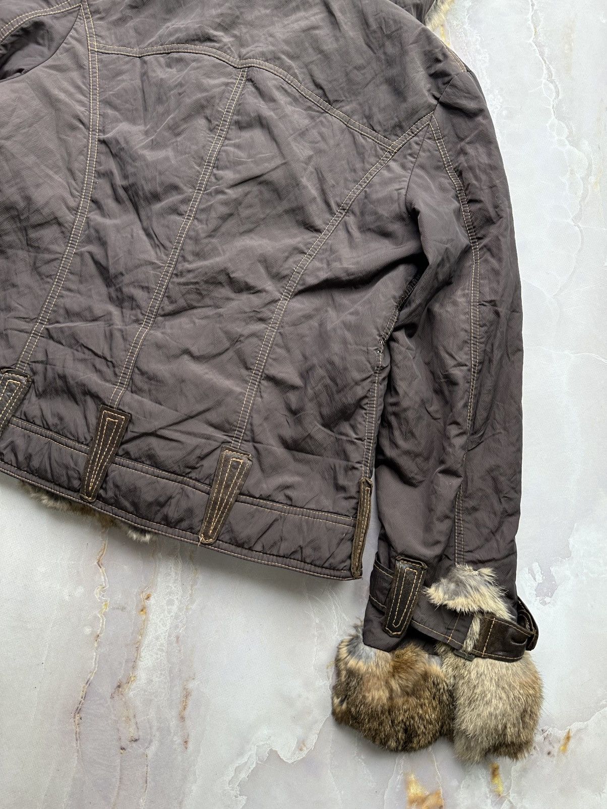 Japanese Brand Vintage Jacket With Fur Size L / US 10 / IT 46 - 13 Thumbnail