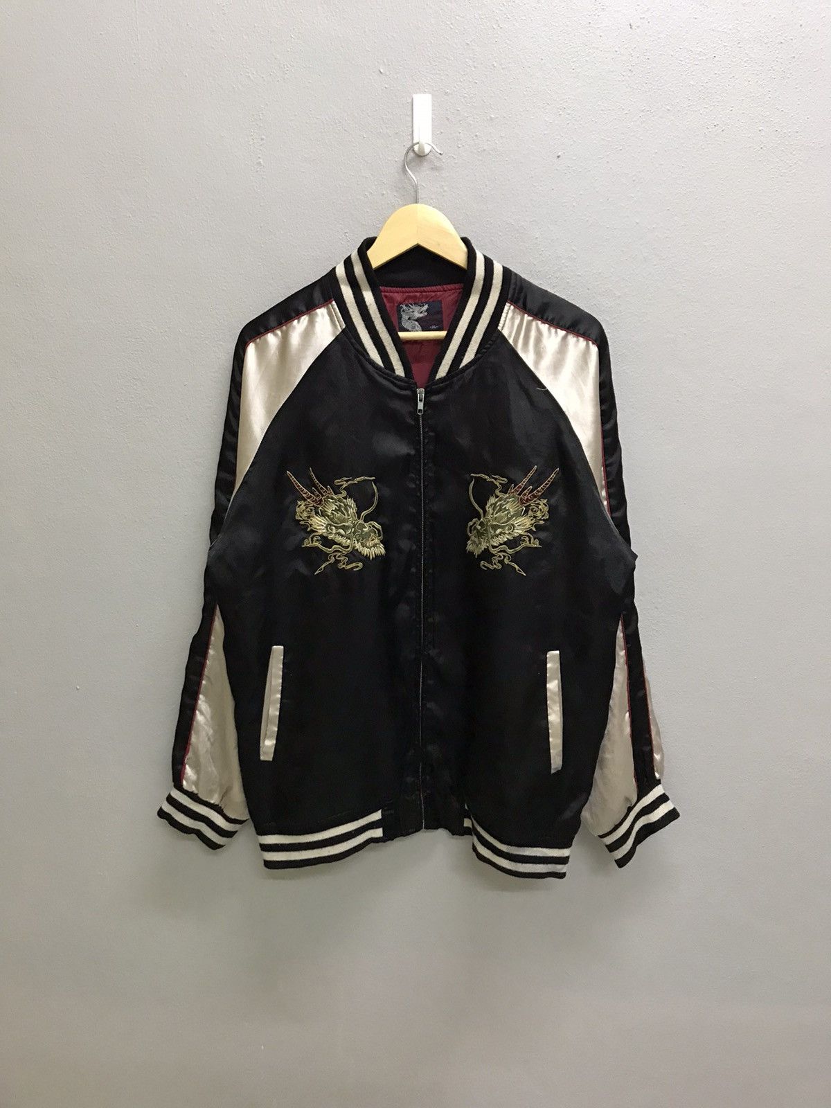 Japanese Brand × Vintage VINTAGE JAPANESE TRADITIONAL DRAGON SUKAJAN JACKET Size US L / EU 52-54 / 3 - 3 Thumbnail
