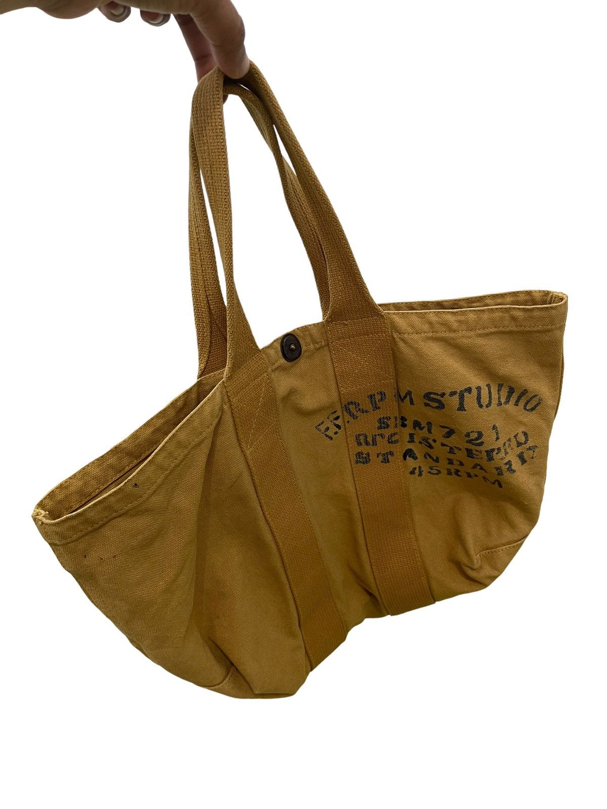 45rpm Tote Bag 45rpm Japan Cotton Canvas 1🟩 Size ONE SIZE - 2 Thumbnail