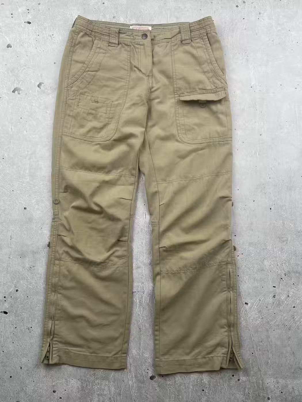 Vintage Zipped Cargo Pants