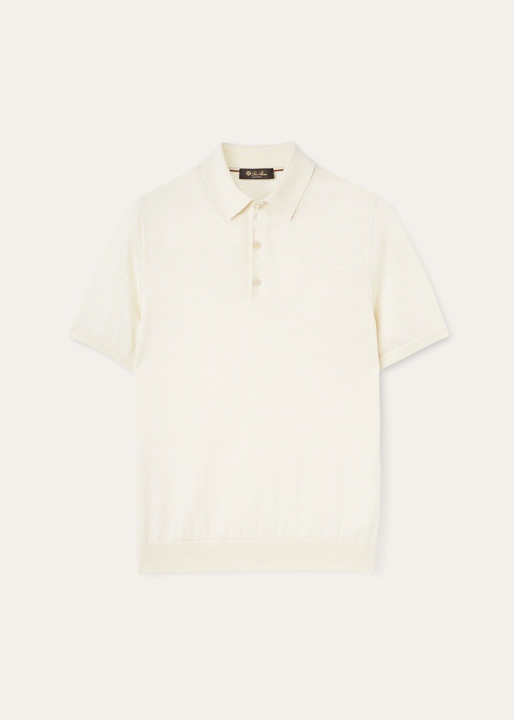Loro Piana o1w1db10725 FAO2840 Cruise Polo Shirt in White Size US S / EU 44-46 / 1 - 1 Thumbnail