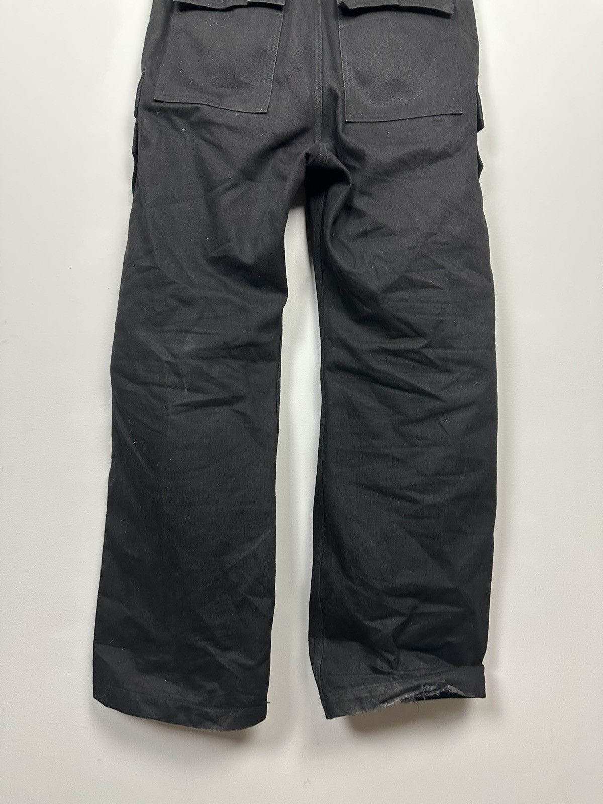 Rick Owens DRKSHDW Made in Japan 16oz Cargo Geth Denim Size US 34 / EU 50 - 6 Thumbnail