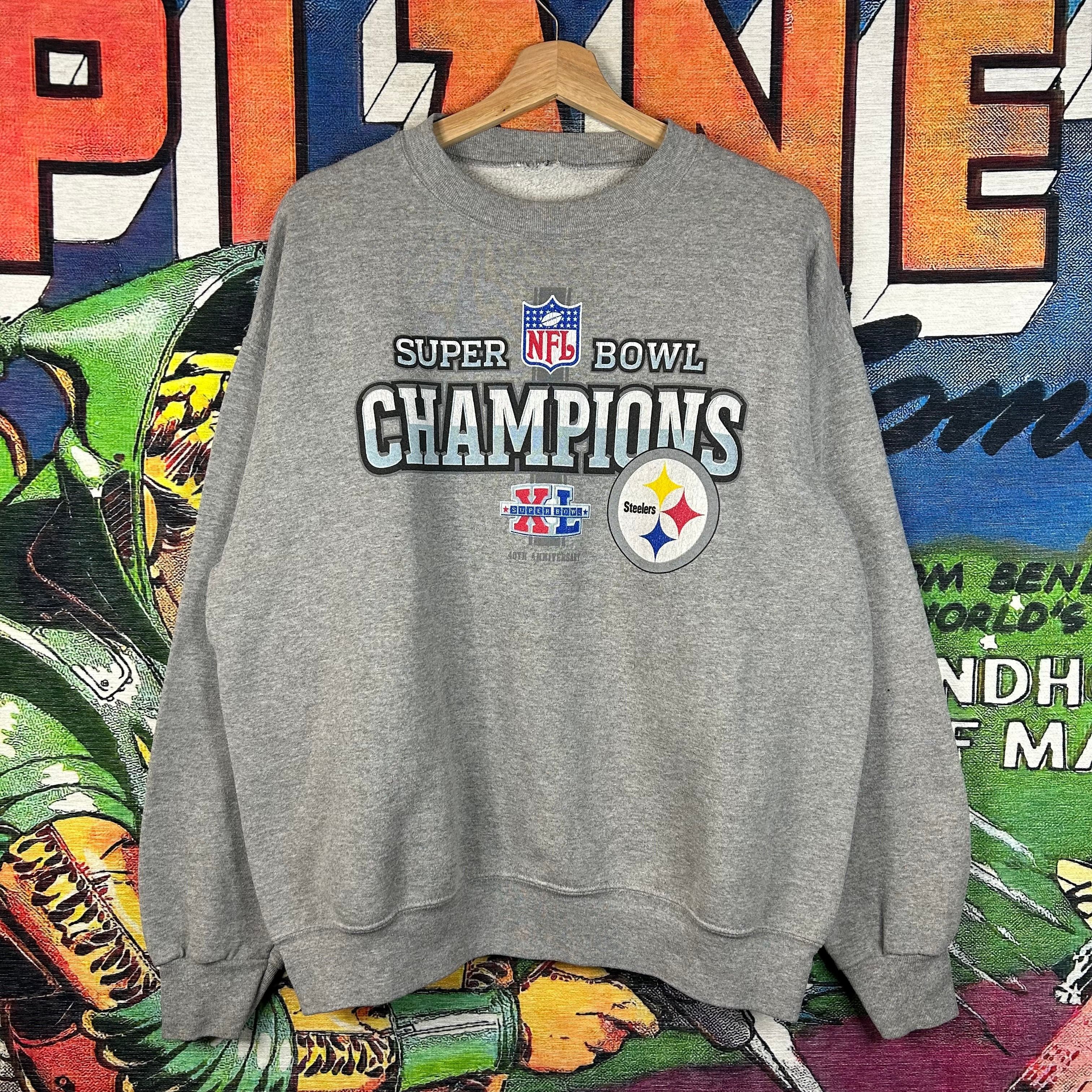 NFL × Vintage Steelers Super Bowl Sweatshirt Size XL Size US XL / EU 56 / 4 - 1 Thumbnail