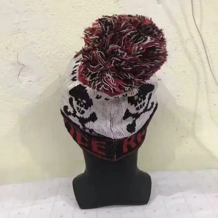Japanese Brand Ray Alice Seditionaries Skulls Beanie Hat Size ONE SIZE - 5 Thumbnail