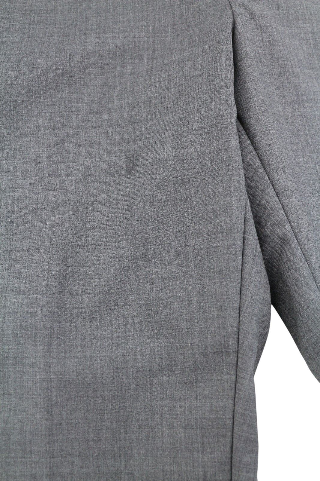 Suitsupply SOHO TURN-UP UK34R Grey Wool S120 Zip Trousers 86855 Size 34R - 9 Thumbnail