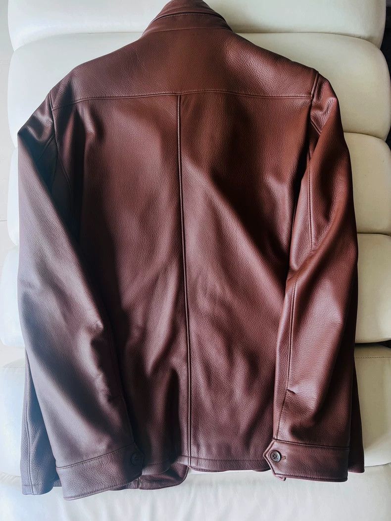 Loro Piana LORO PIANA Men's leather clothing Size US L / EU 52-54 / 3 - 2 Thumbnail