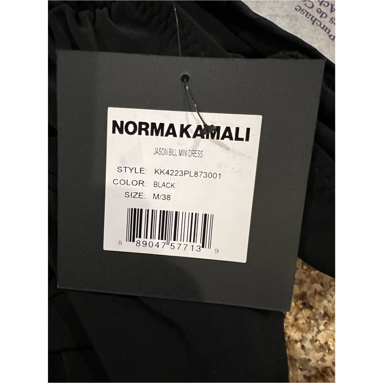 Norma Kamali Norma Kamali Jason Bill Mini Dress Black Size M/38 Sold Out Size M / US 6-8 / IT 42-44 - 9 Thumbnail