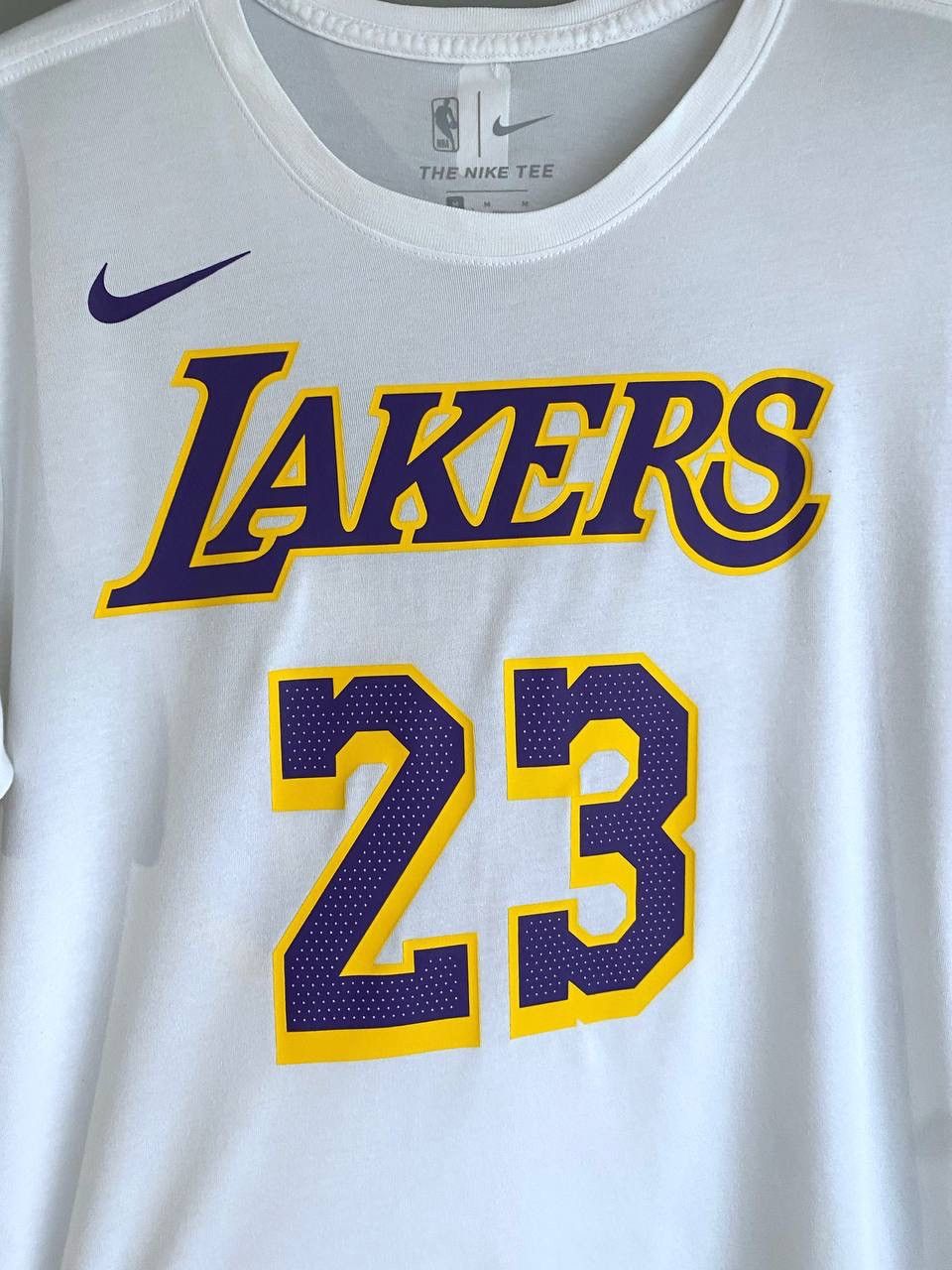 Nike Nike x NBA Men's T-Shirt L.A. Lakers #23 Lebron James Size M Size US M / EU 48-50 / 2 - 7 Thumbnail