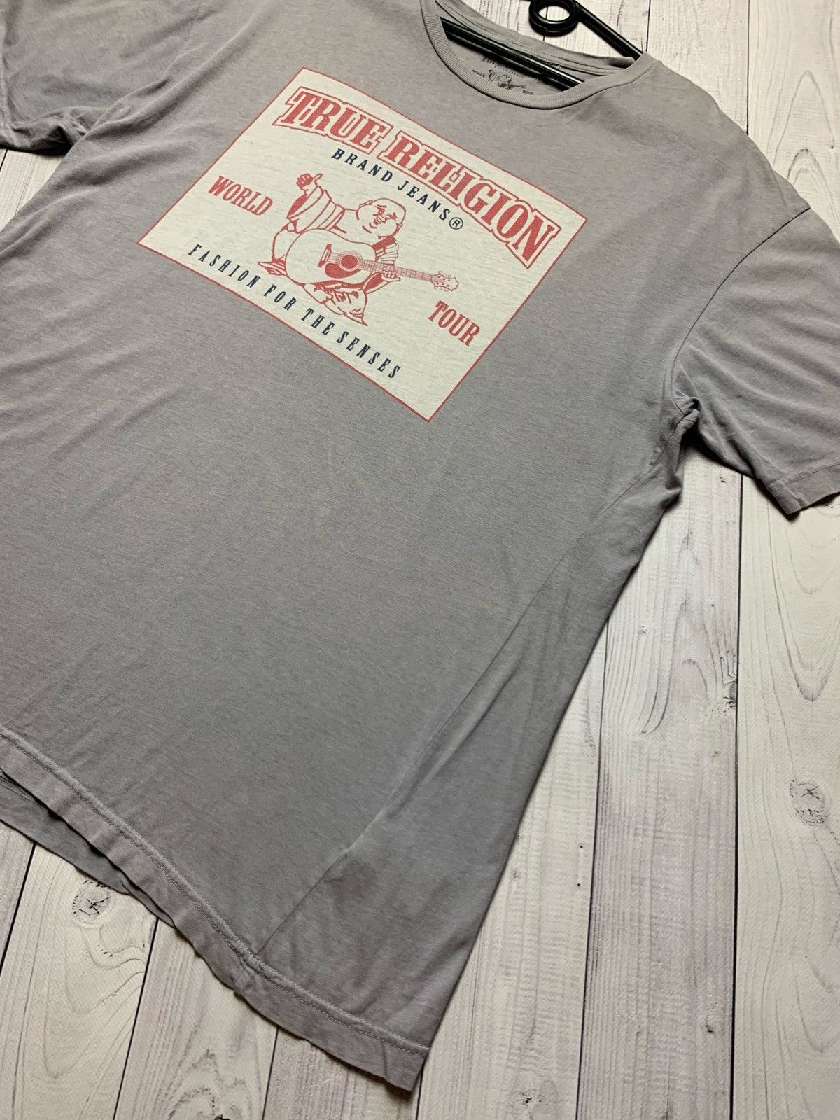 Japanese Brand × True Religion True religion big logo T-shirt Size XL tee Size US XL / EU 56 / 4 - 4 Thumbnail