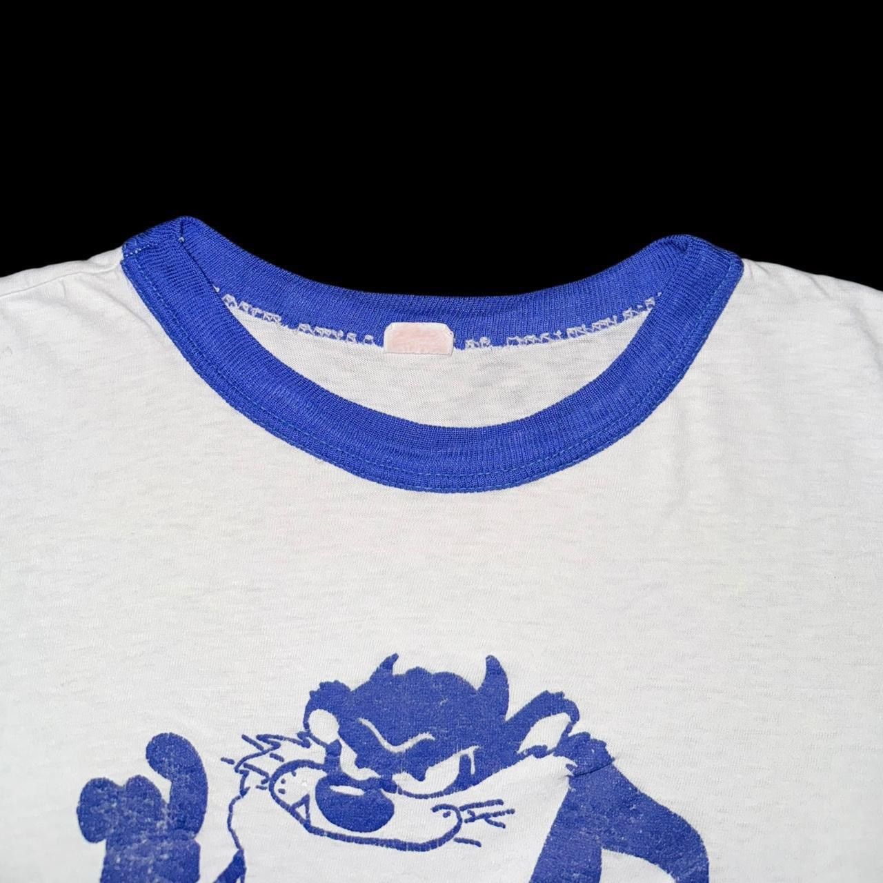 Other True Vintage 70s Tasmanian Devil Taz Looney Tunes Ringer Tee Size US XS / EU 42 / 0 - 5 Thumbnail
