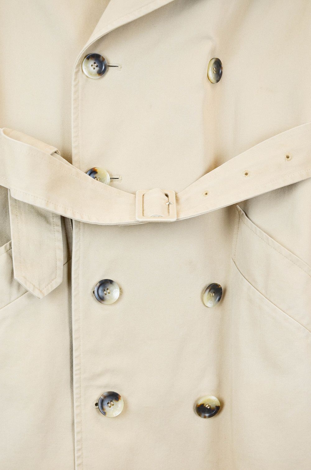 A.P.C. A.P.C. Beige Trench Coat – Size 34 – Classic Double Breasted Size S / US 4 / IT 40 - 9 Thumbnail