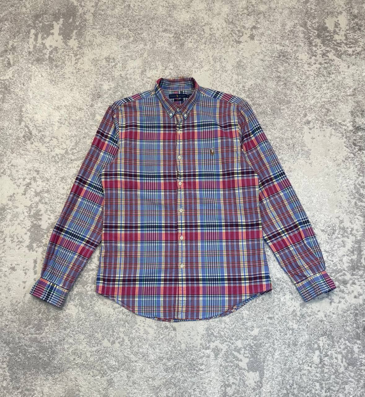 Ralph Lauren Ralph Lauren Slim Fit Plaid Shirt Mens Multicolor Button Size US L / EU 52-54 / 3 - 1 Thumbnail