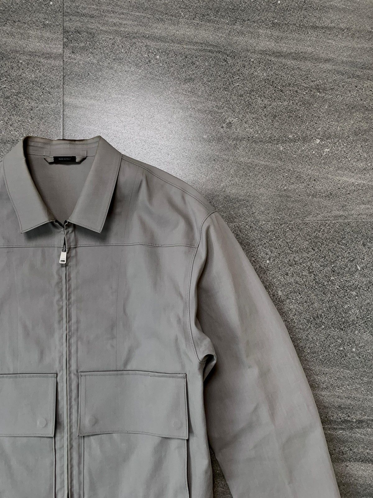 Jil Sander FREE TAX! SS17 Thick Cotton Blend Work Jacket Size US M / EU 48-50 / 2 - 2 Thumbnail