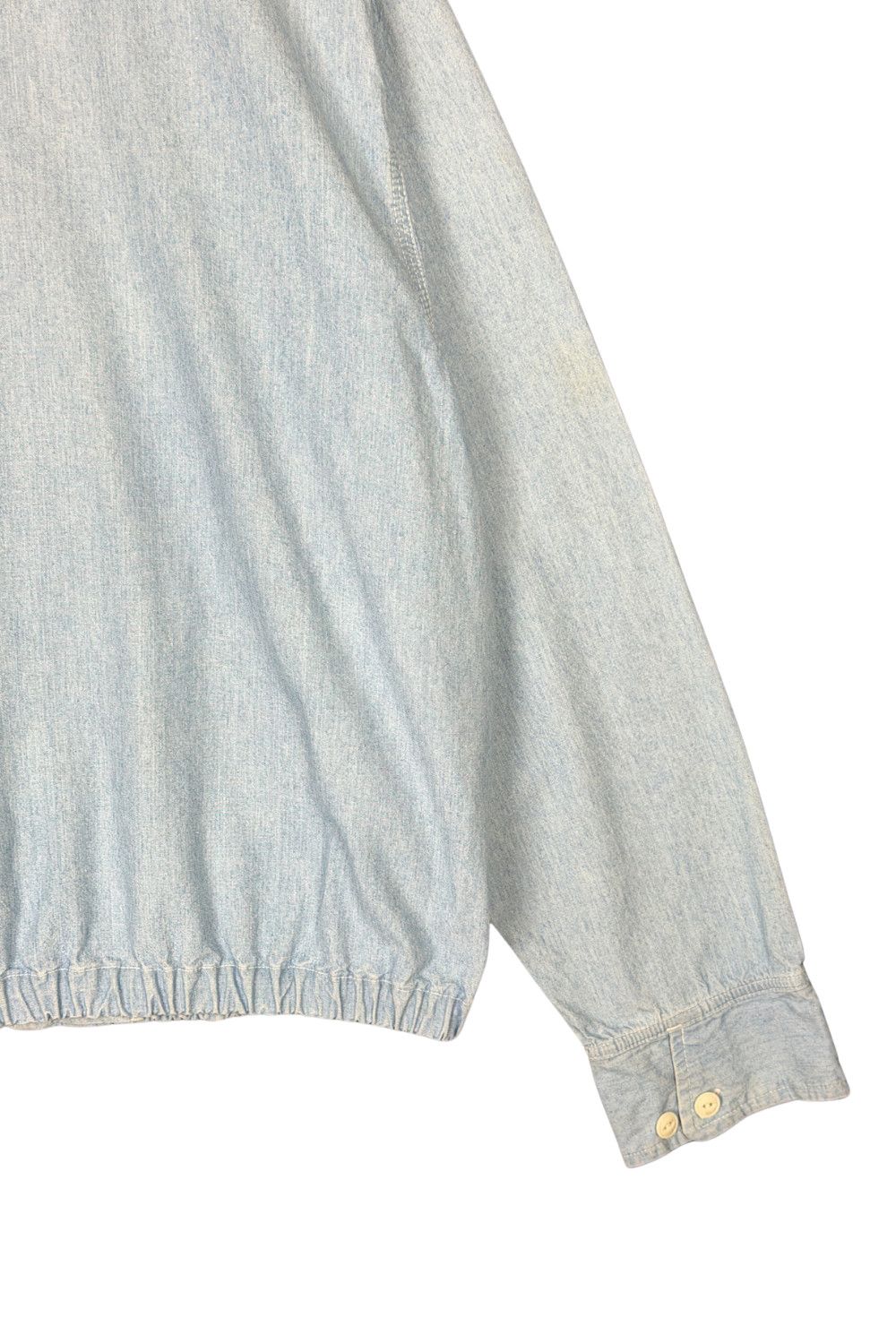 Polo Ralph Lauren 90s Polo Country Ralph Lauren Chambray Zip Jacket Size US L / EU 52-54 / 3 - 16 Thumbnail