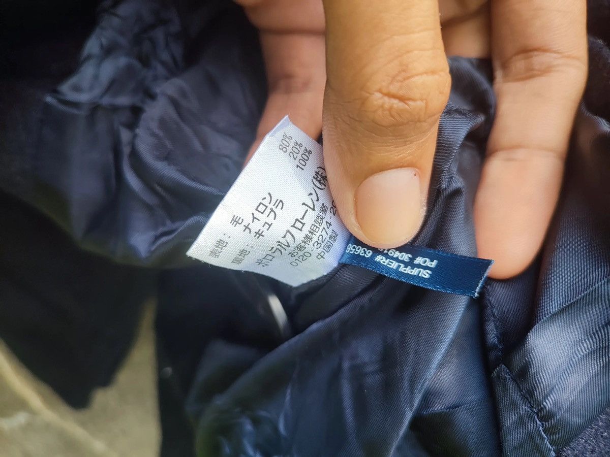 Polo Ralph Lauren × Ralph Lauren × Vintage Polo Ralph Lauren Navy Wool Peacoat - Made in Japan - M Size US M / EU 48-50 / 2 - 8 Thumbnail
