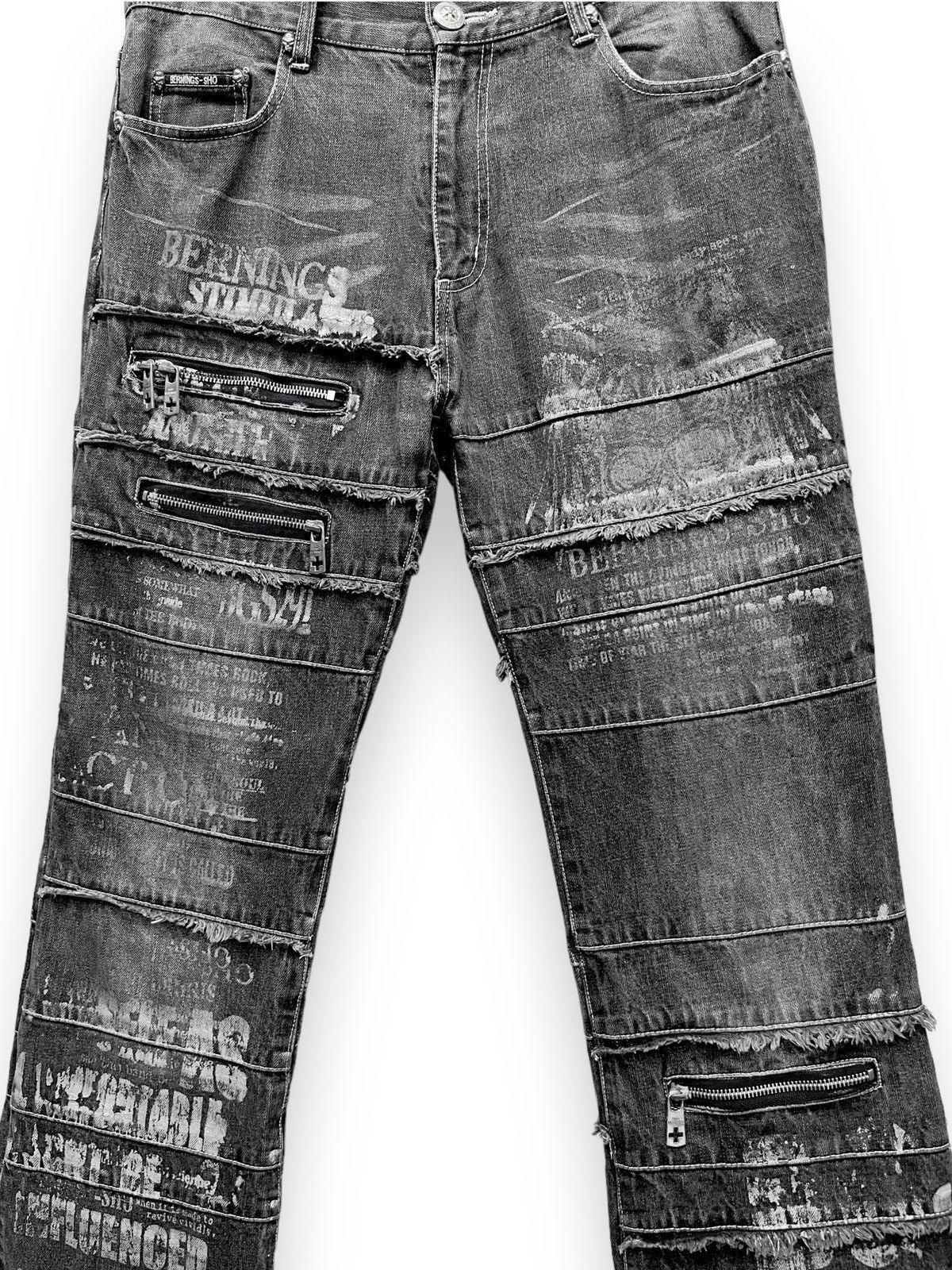 STUDIOUS × Seditionaries × Vintage 🔥BERNINGSSHO Seditionaries FLARE Hysteric Hagi Patchwork Size US 31 - 8 Thumbnail