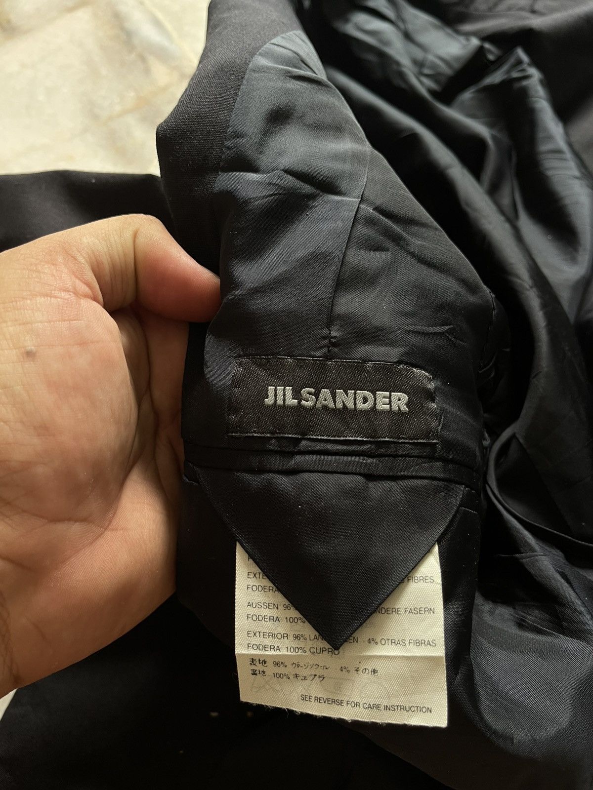 Jil Sander Jil Sander Raf Simons Era One Button Blazer 96 Size US M / EU 48-50 / 2 - 9 Thumbnail