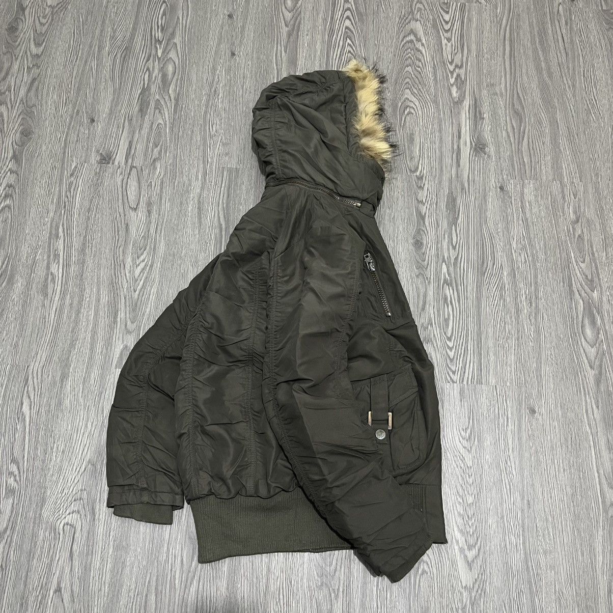 14th Addiction Dominion - Faux Fur Bono Bomber Down Jacket Lgb Style Size US M / EU 48-50 / 2 - 15 Thumbnail
