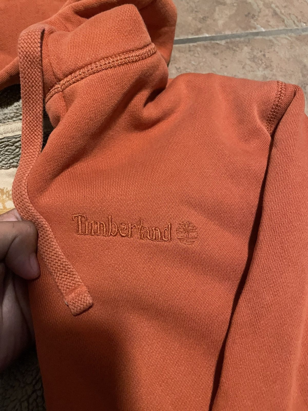 Carhartt × Timberland Vintage timberland Hoodie Size US L / EU 52-54 / 3 - 3 Thumbnail