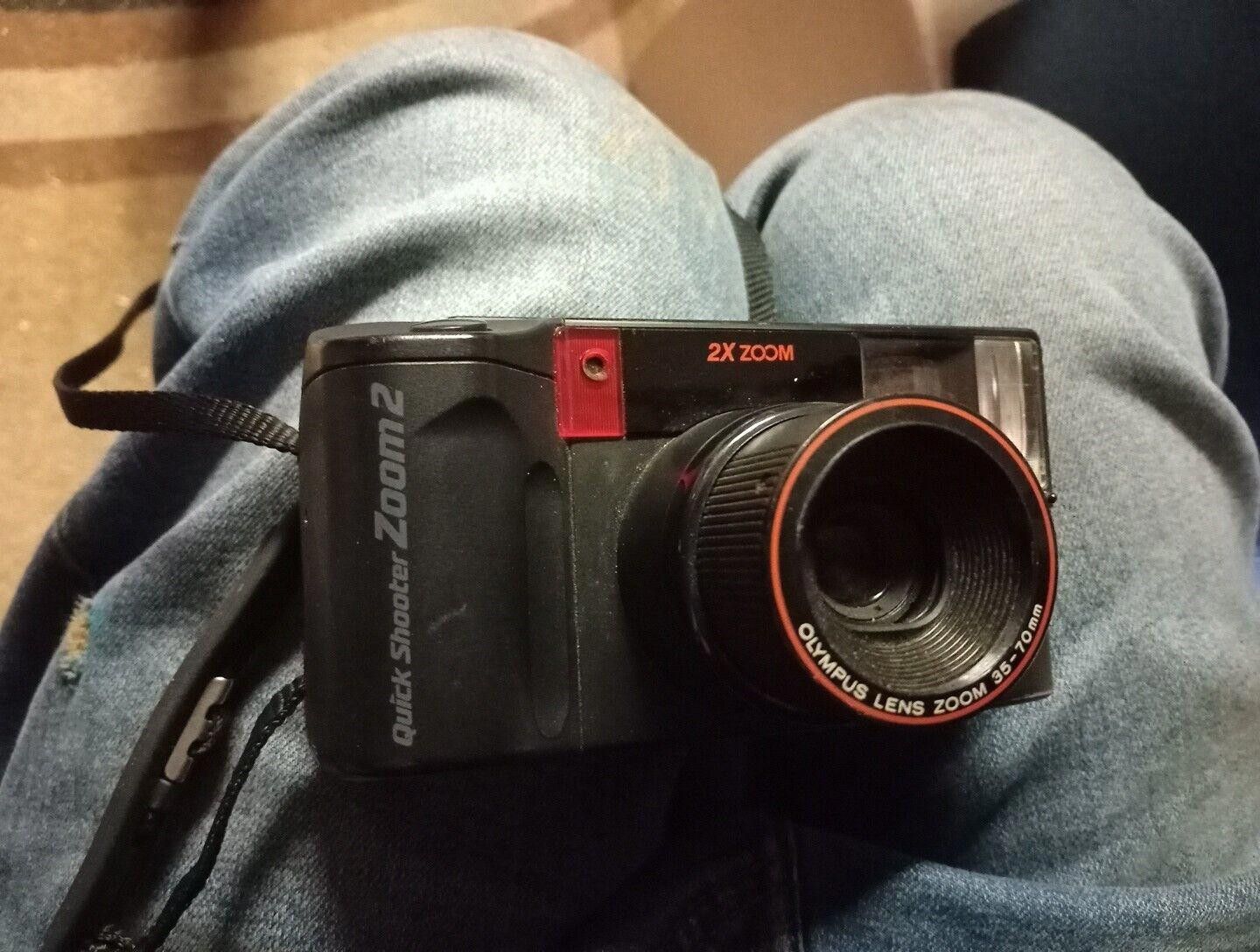 Designer Olympus Quick Shooter Zoom 2 - Vintage Film Camera Size ONE SIZE - 2 Thumbnail