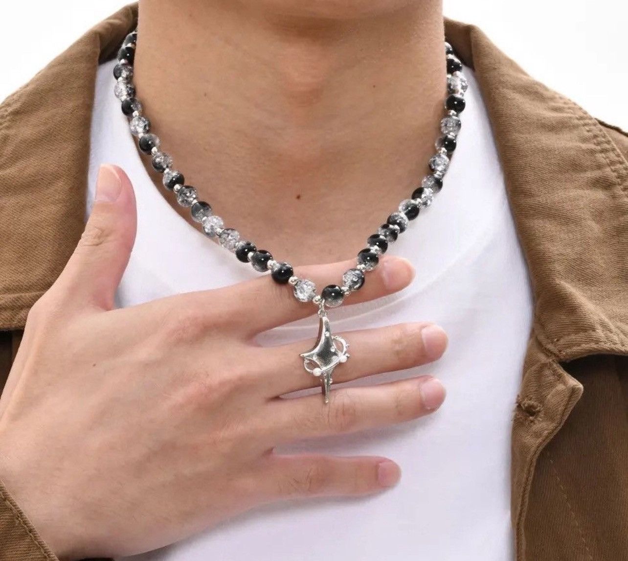 Jewelry × Vintage Punk Star Pendant Necklaces Size ONE SIZE - 1 Thumbnail