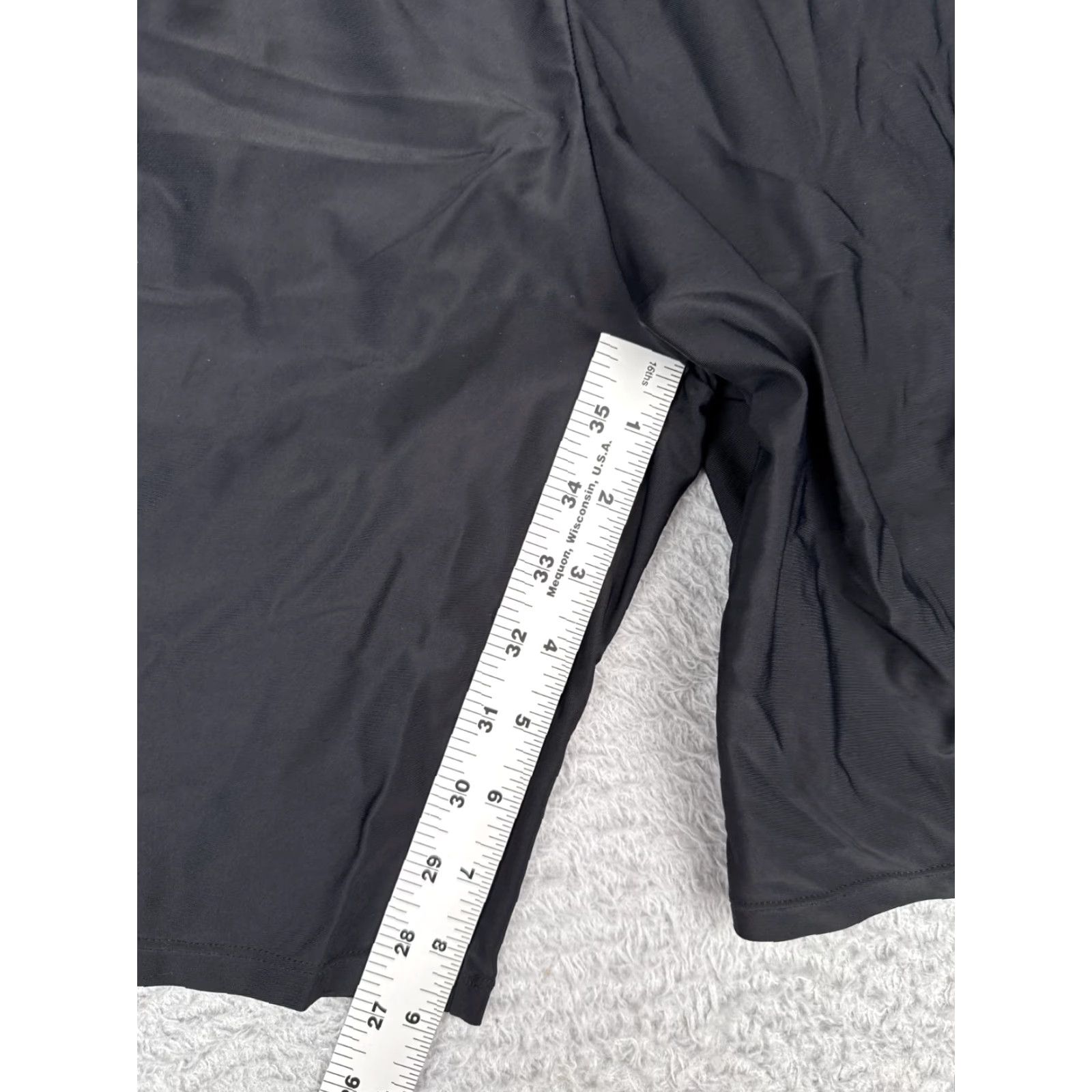 Swims FIRPEARL Shorts Womens 10 Black Bermuda Long Swim Beach Surf Resort Cruise Size 32" / US 10 / IT 46 - 6 Thumbnail