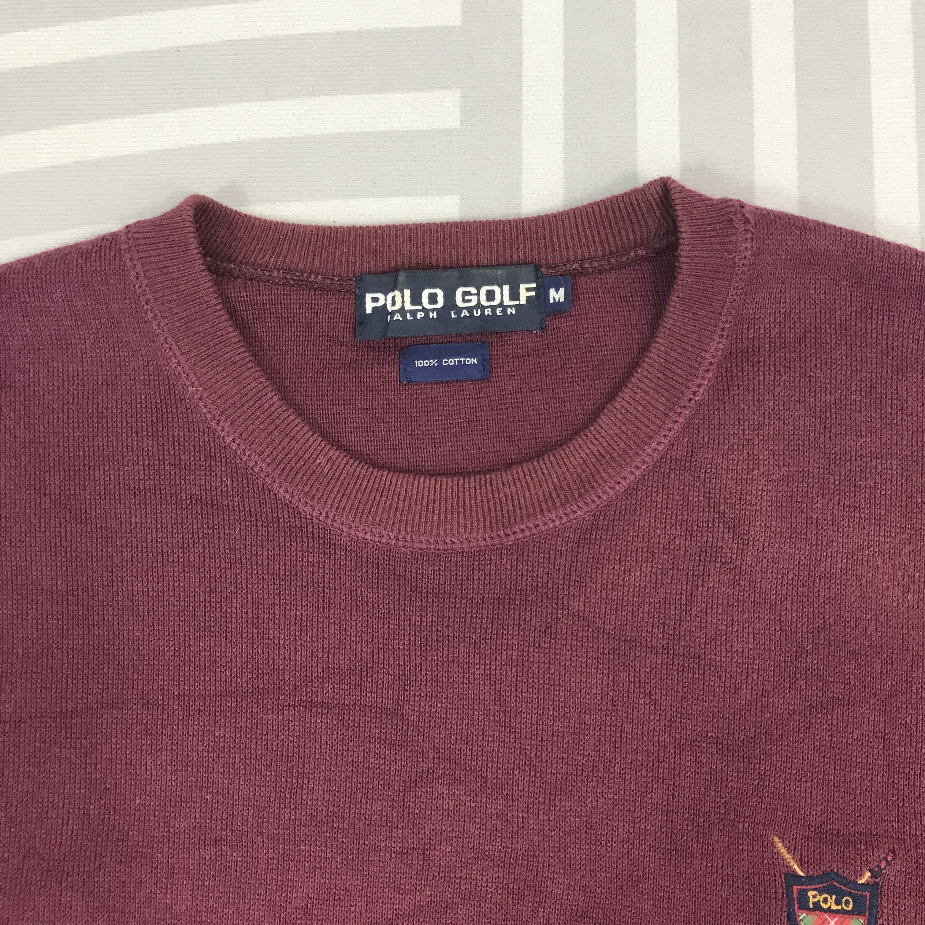 Polo Ralph Lauren × Vintage Vintage Polo Golf Ralph Lauren Knitwear Jacket Size US M / EU 48-50 / 2 - 8 Thumbnail