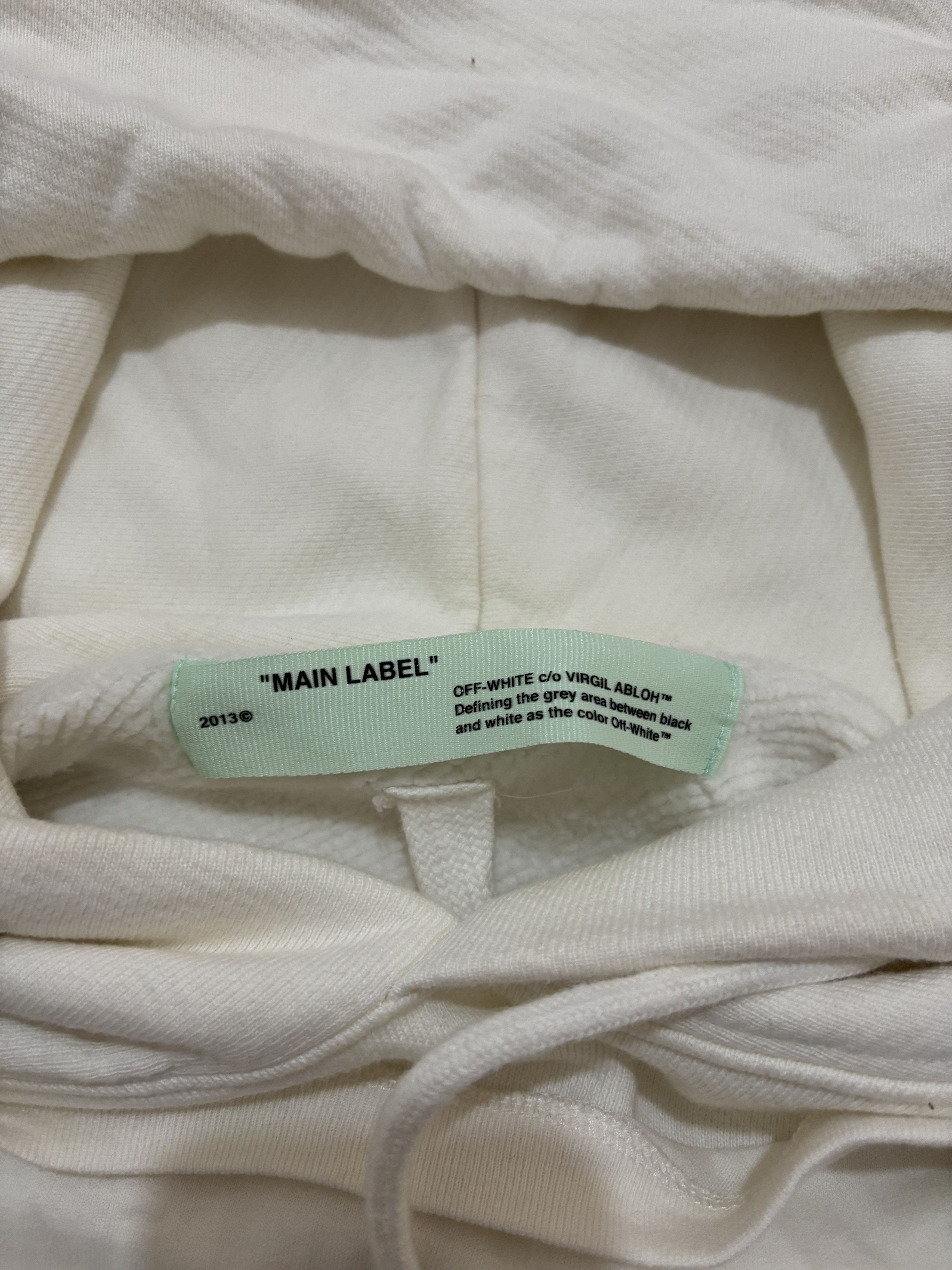 Off-White Off White Globe World Hands Hoodie Size US L / EU 52-54 / 3 - 2 Thumbnail