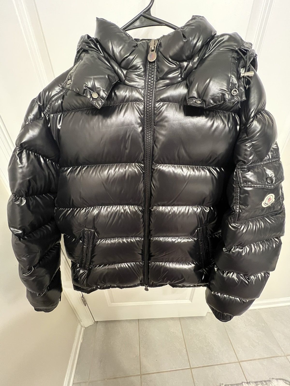 Moncler Black Moncler Maya Luxury Goose Down Size US XXL / EU 58 / 5 - 1 Thumbnail
