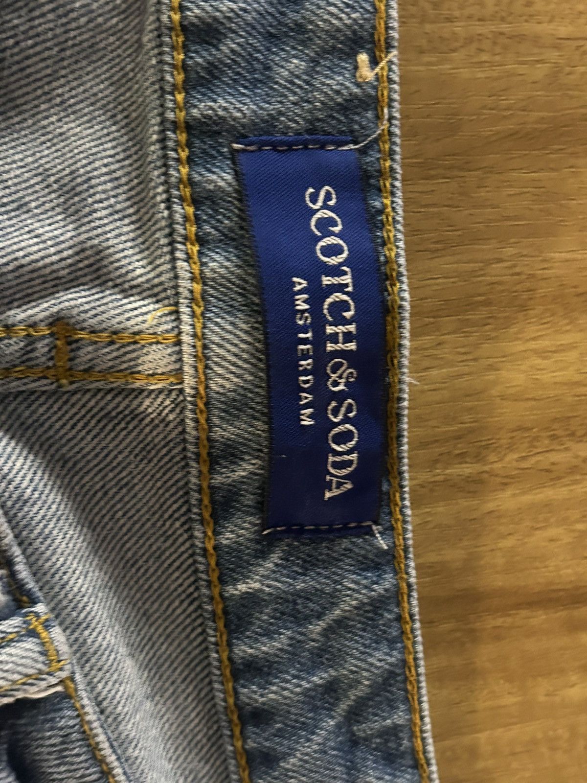 Scotch & Soda Scotch & Soda Patchwork Jeans Size US 32 / EU 48 - 3 Thumbnail