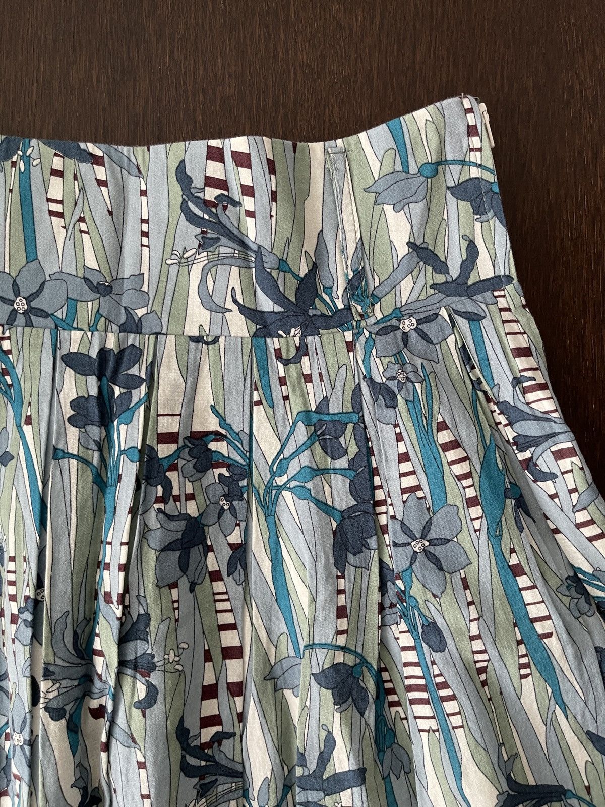 Other Floral summer skirt Size 27" / US 4 / IT 40 - 2 Thumbnail