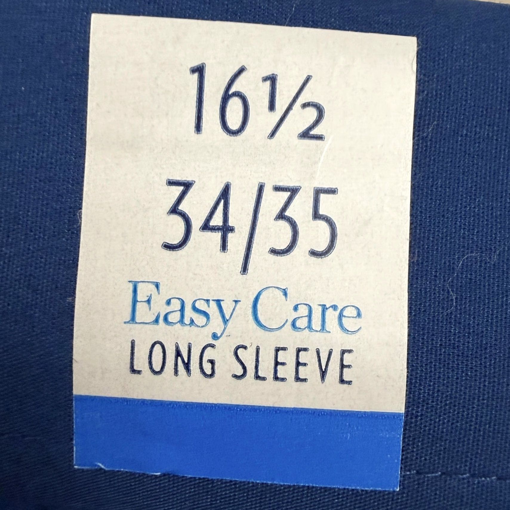 Croft & Barrow Croft & Barrow Shirt Mens 16.5 34/35 Blue Easy Care Classic Fit Long Sleeve Dress Shirt Wrinkle Resistant Size US XL / EU 56 / 4 - 7 Thumbnail