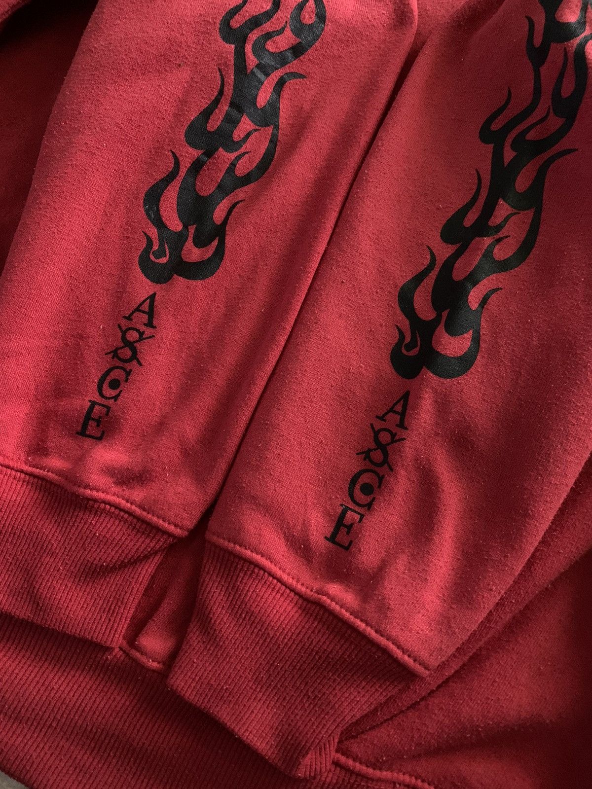 Vintage Anime Japan Flame One piece sweatshirt