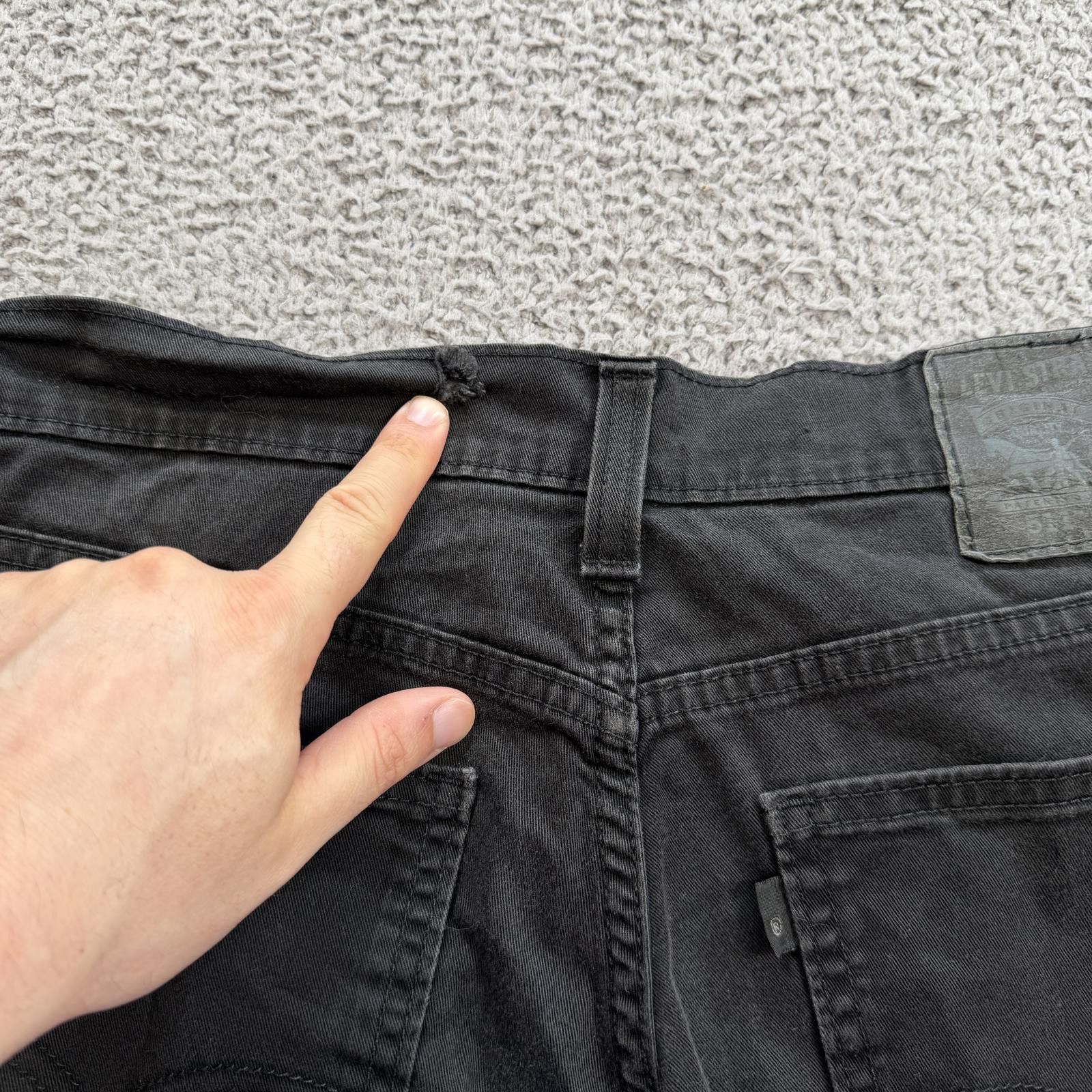 Levi's Levis 511 Jeans Mens 31x30 Slim Fit Black Stretch Faded Size US 31 - 11 Thumbnail