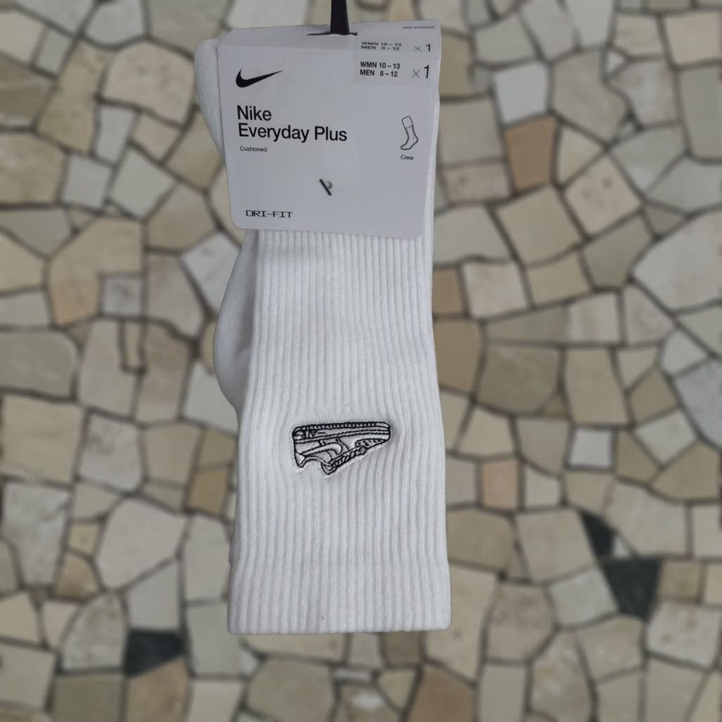 Alyx × MMW × Nike Nike x MMW Double Layer Socks BOTH PAIRS BLACK