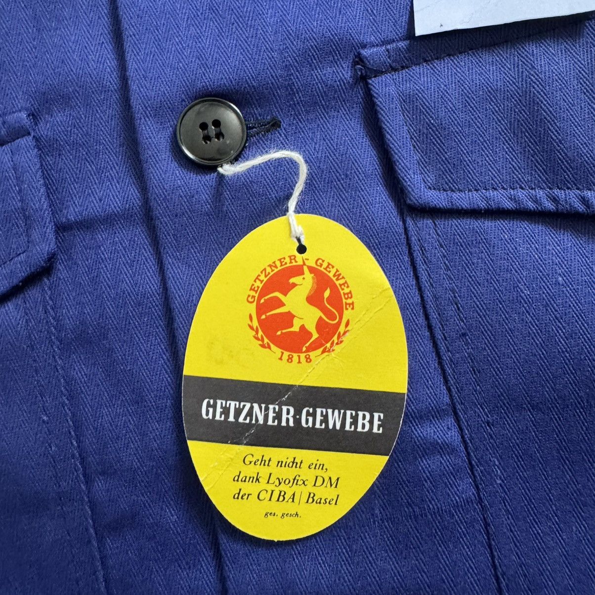 Le Laboureur German deadstock vintage HBT works french jacket Size US M / EU 48-50 / 2 - 10 Thumbnail
