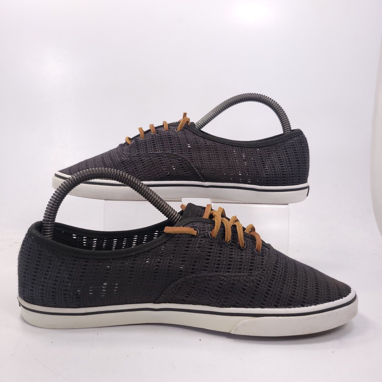 Vans Vans Off the Wall Shoe Womens Size 8.5 Mens 7 TB9C Black Size US 8.5 / IT 38.5 - 6 Thumbnail