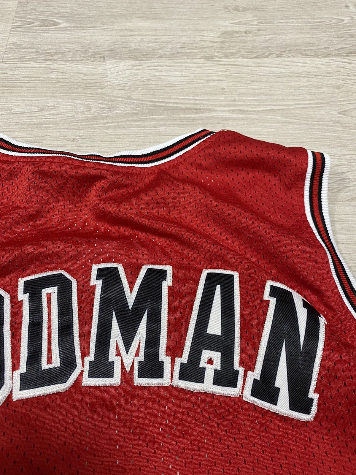 Vintage NBA Dennis RODMAN 91 Chicago Bulls Adidas