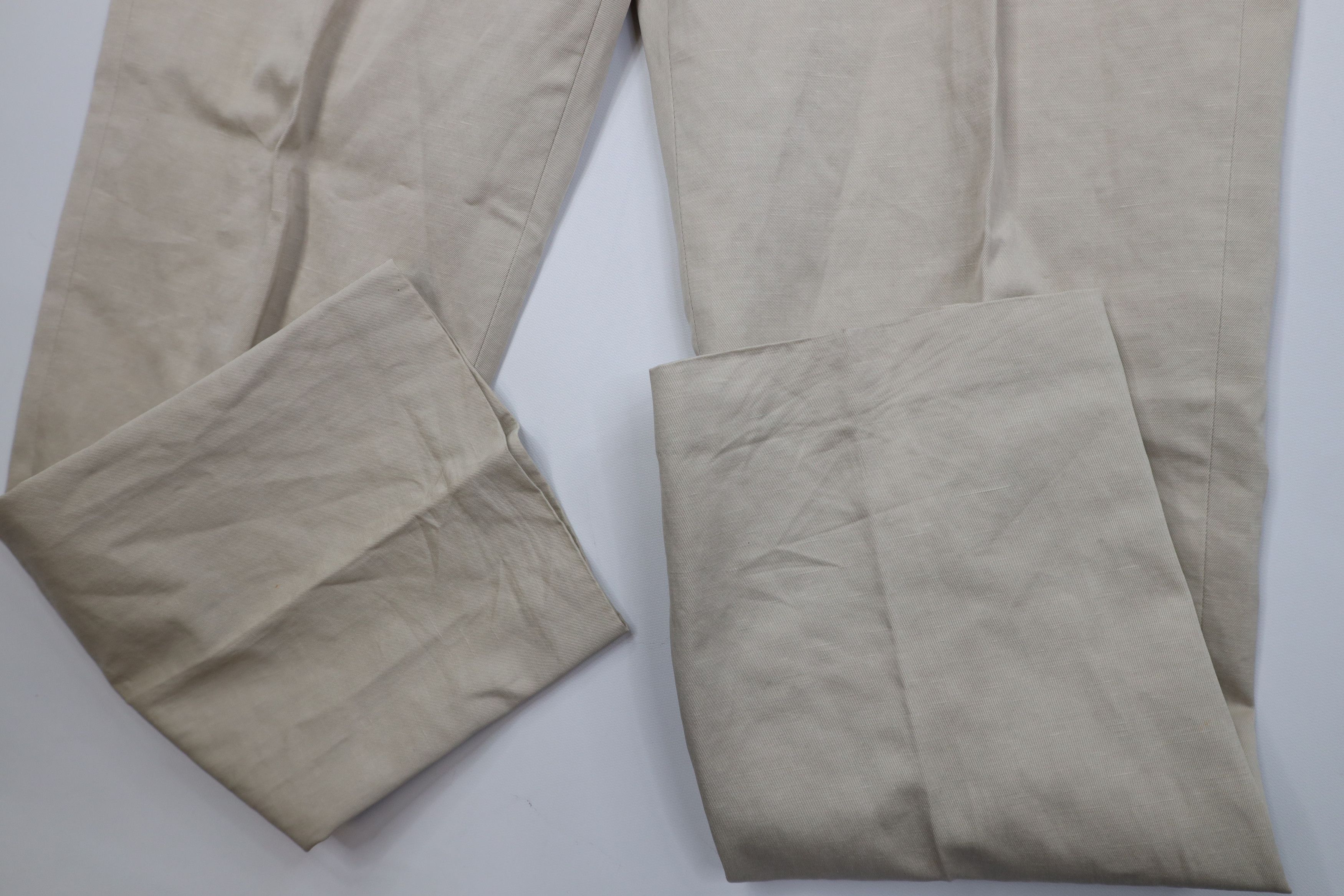 Banana Republic Banana Republic 2 Piece Linen Blend Modern Suit Size 40S - 22 Thumbnail
