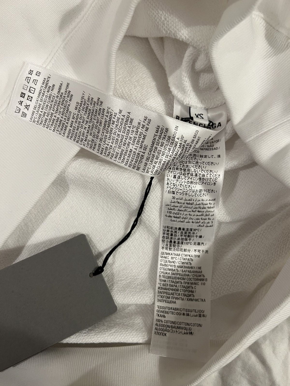 Balenciaga Balenciaga fashion institute of technology oversized hoodie Size US XS / EU 42 / 0 - 6 Thumbnail