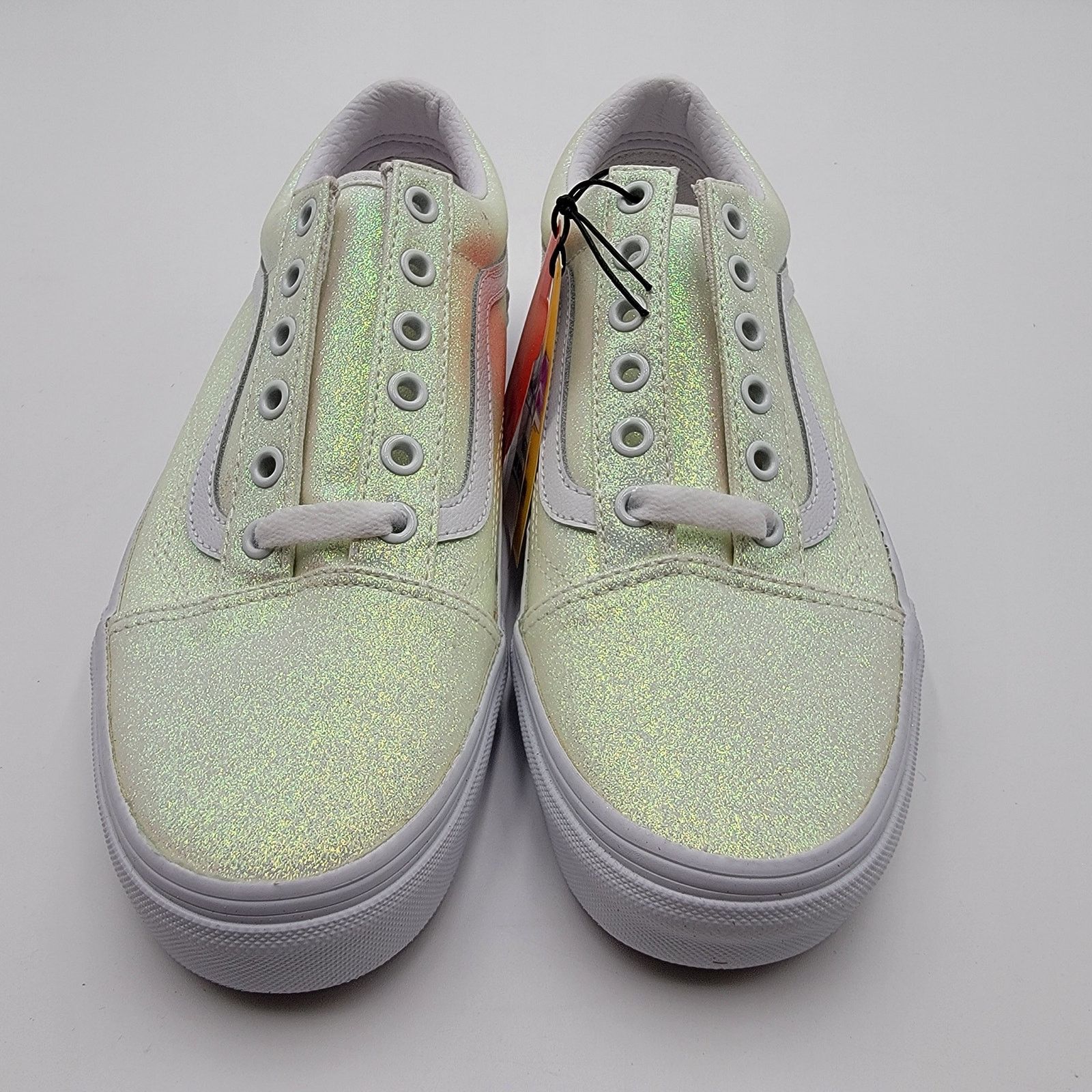 Vans Vans Old Skool UV Glitter Sz 6M/7.5W Pink/Green VN0A3WKT3UA1 Size US 7.5 / IT 37.5 - 3 Thumbnail