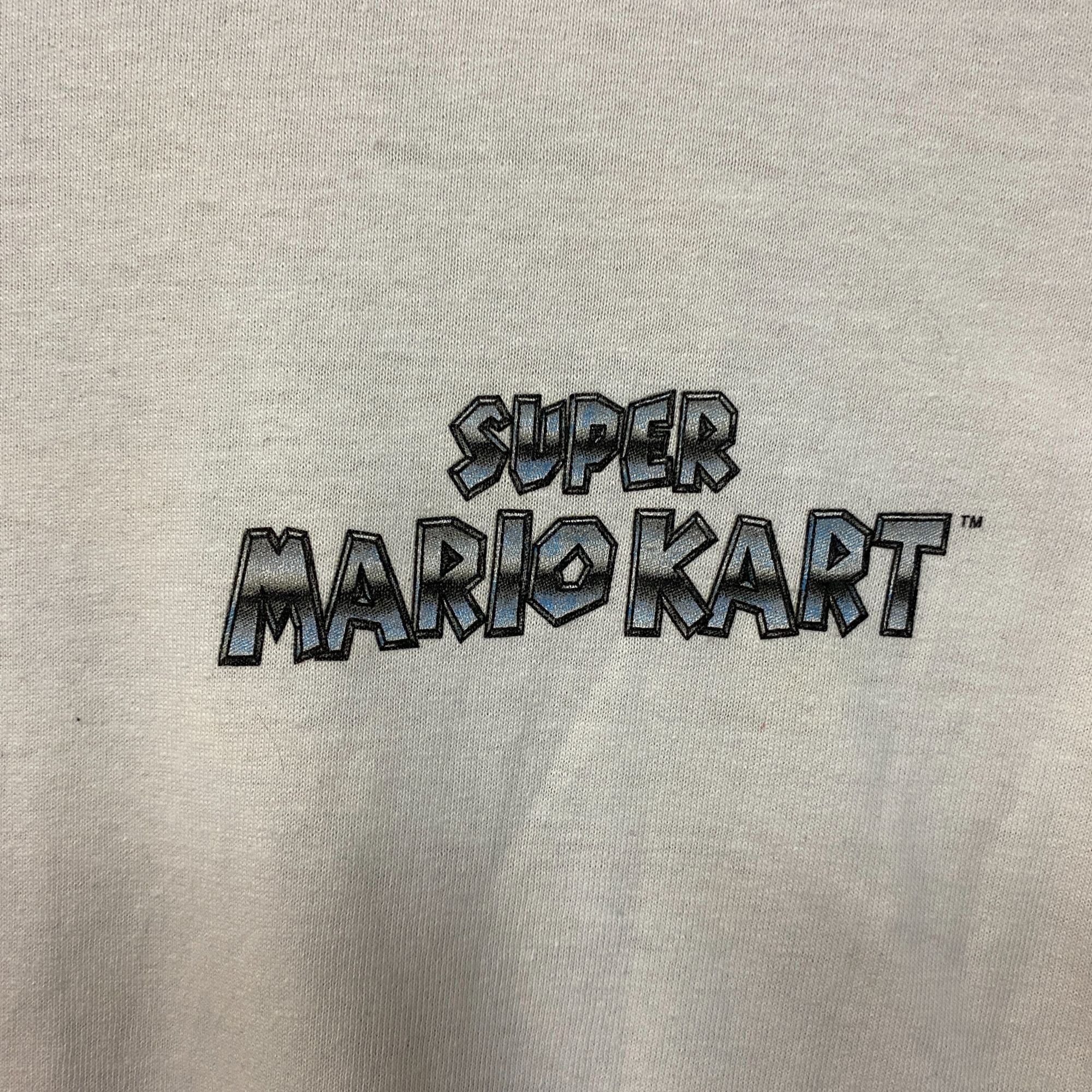 Nintendo Super Nintendo Super Mario Kart Retro Game Long Sleeve T-Shi Size US S / EU 44-46 / 1 - 3 Thumbnail