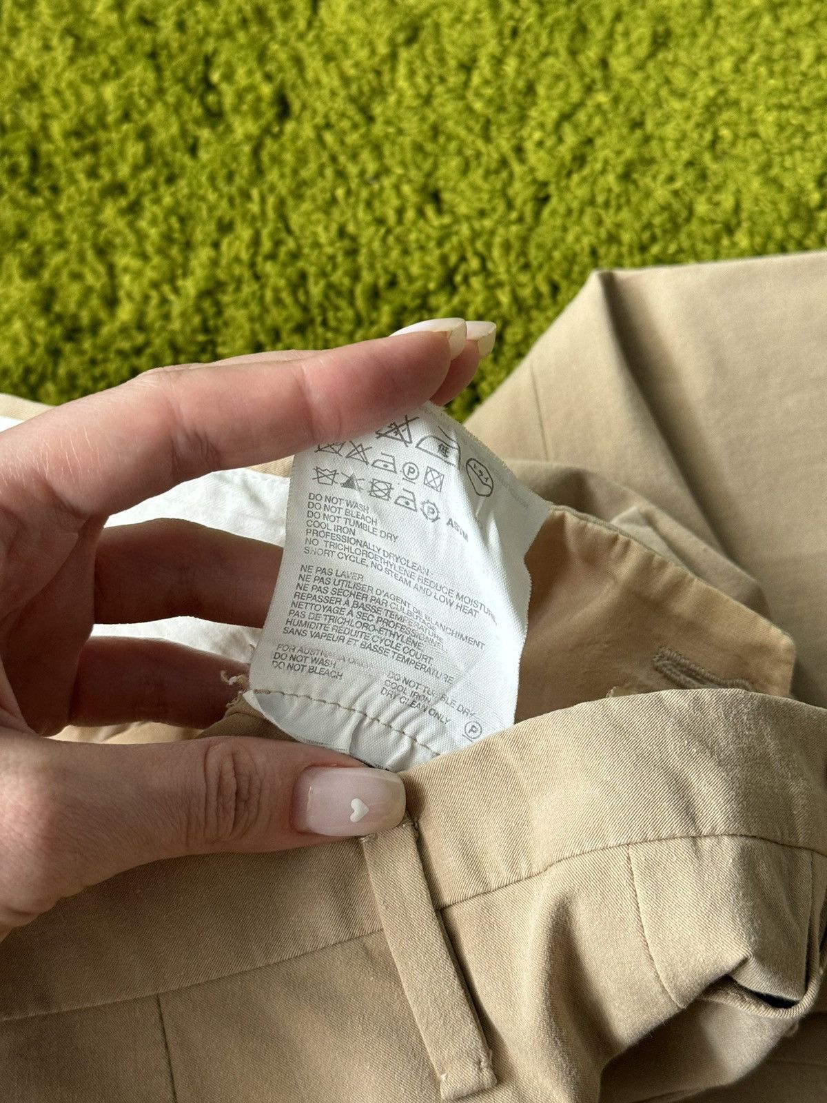 Prada Prada minimalist beige pants Size 27" / US 4 / IT 40 - 7 Thumbnail